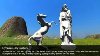 iClone5 Functional Demo - Dynamic Sky System