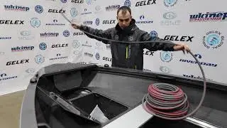 Gelex 390 Light: трюмна помпа, паливна система та розбірні весла
