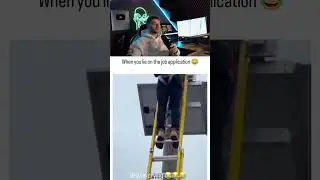 Когда лжешь в заявлении о приеме на работу 😂