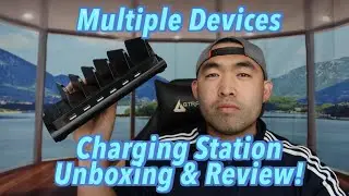 Powstick Multiple Device Charging Station Unboxing & Review!
