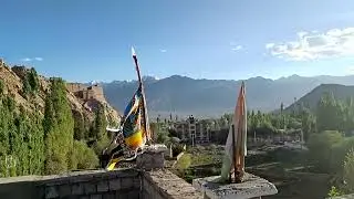This Monastery is Built on a CLIFF! 🤯 Leh, Ladakh View