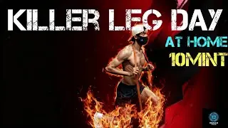 Full Leg Workout with Resistance Bands! 🔥