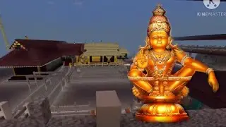 Sabarimalai Sri Ayyappan sannidhanam in MINECRAFT PE