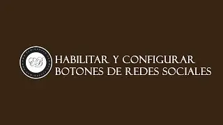 40- Habilitar y configurar botones de redes sociales | Adobe Portfolio 2024