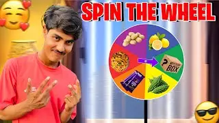 Spin The Wheel Challenge 🎡 | Funny Fruit & Spicy Food Game | Win Big Prize 🏆
