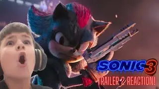 SHADOW HAS A GLOCK!! (Sonic The Hedgehog 3 Trailer 2 Reaction)