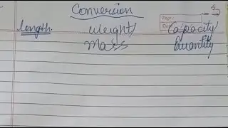 conversion - length, mass , capacity #conversion #length #mass #capacity