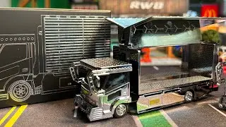 Microturbo 1/64 Scale DEKOTORA Truck with  Realistic Details #microturbo #dekotora #custom #diecast