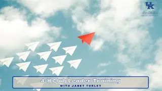 4 H Club Officer Training