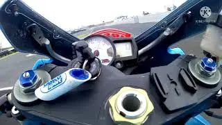 Suzuki k7 600 My track day at Kirkistown