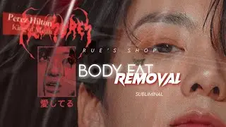 𝐖𝐢𝐧𝐠𝐬: Body fat removal subliminal
