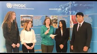 UNODC Youth Forum participants
