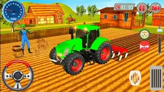 Real Tractor Farming Simulator Games 2021: Modern Farming Technology 🚜💥-#01 || Gladiator Games