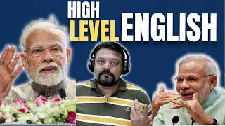 The high level English of Modi ji II Important English Lesson For All
