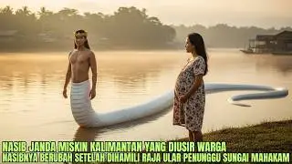Kisah Janda Miskin Kalimantan | Nasibnya Berubah Setelah Dihamili Raja Ular Penjaga Sungai Mahakam!