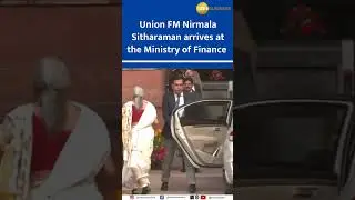 Nirmala Sitharaman Arrives at Ministry of Finance for Union Budget 2025 Presentation!