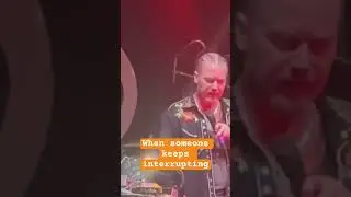 Don&rsquo;t interrupt Mike Patton #mikepatton #mrbungle #faithnomore #tomahawk #fantomas