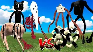 ¿Quién es el MÁS FUERTE de las CRIATURAS de TREVOR HENDERSON? - Garry's Mod