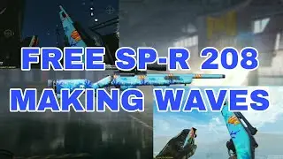 Finally Got Free SP-R 208 Making Waves Skin COD MOBILE | Tournament Task Reward CODM
