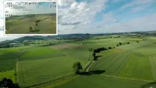 Longrange Miniquad Testflug