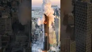 Epic Building Collapse You Won&rsquo;t Believe! 🔥 #explosion #trendingshorts #vfx #demolition