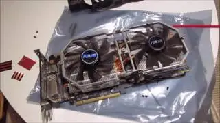 Чистка пыли из видеокарты на примере Asus GTX 580 DirectCU II