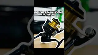 Unboxing Shimano Spheros SW A 5000XG 🎣 #fishing #pesca #shimano #reel