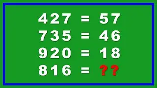 Math Puzzles With Answers Only Genius Can Solve Part 1