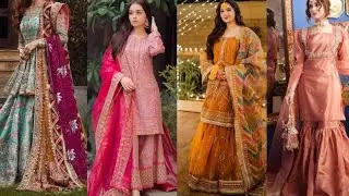 Must-see Latest Sharara dresses 2024-25 | Trending party wear dresses | New wedding outfit for Girls