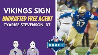Vikings Sign Undrafted Free Agent Tyarise Stevenson DT, Tulsa
