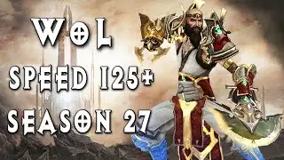 WoL S27 Build Monk ~ Speed GR125+ in 3min | Diablo 3 [2.7.4]