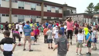 Marathon à l'école St-Michel dans le secteur Buckingham