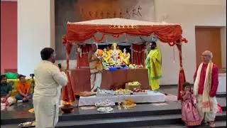 Sri Venkateshwara Kalyanam by SV temple Pittsburgh at Penn State College during Summer 2025.