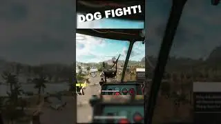 FARCRY 6 DOG FIGHT!!! 🚁💥