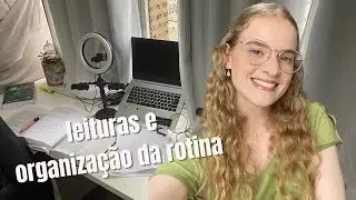 Rotina 21: organização da minha agenda como psicóloga e livros do momento