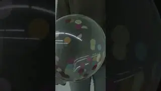 2 Confetti Filled Balloons Pop Full ASMR Vid on Channel
