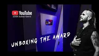 100K Subscribers Award | Mick Blankenship | Unboxing