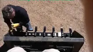 Tooth Bar Installation - Clamp-on bucket tooth bar