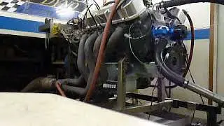 BBC 460 Pump Gas by Nasty Engines dyno pull