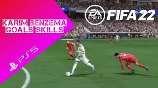 FIFA 22 - Karim Benzema goals and skills - PS5 🎧🔥