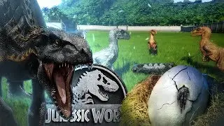 Jurassic World Evolution - NEW DINOSAURS & NESTING?! - Fallen Kingdom DLC & Indoraptor! - Gameplay