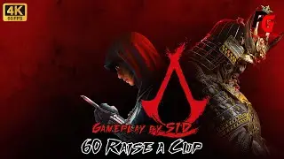 Assassin's Creed Shadow | 60 Raise a Cup | 4K Gameplay | Hindi Commentary