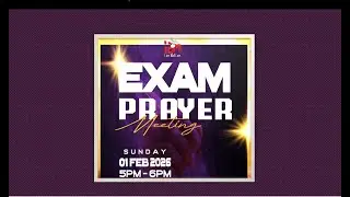 Special Exam Prayer  | Pr. David L. Franklin | 1st February 2026 | Indian Apostolic Mission Church