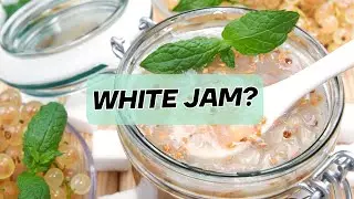 White currant jam !  Boil only 3 minutes to save vitamins! Best and easy recipe! #cookingvideo