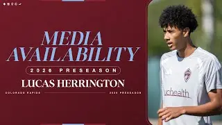 Media Availability | Lucas Herrington on acclimating to new side, teammates