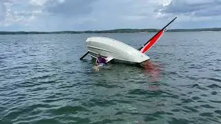 Scoop Method Capsize Recovery on RS Tera sailboat