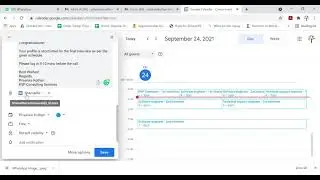 How to Send Google  Video Meeting or Interview Invite (WITH ERROR CORRECTION)