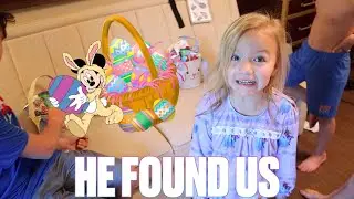 THE EASTER BUNNY FOUND US IN WALT DISNEY WORLD | TURNING EASTER BASKETS INTO A DISNEY SHOPPING SPREE