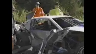 John Cleveland crash at Mosport (1989)