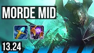MORDEKAISER vs ANNIE (MID) | 7 solo kills, 600+ games | BR Diamond | 13.24